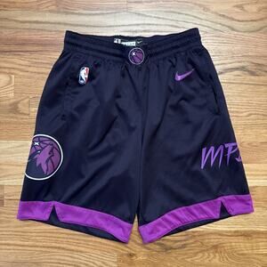 Minnesota Timberwolves T-Wolves NBA SWINGMAN City Edition shorts Prince Size M